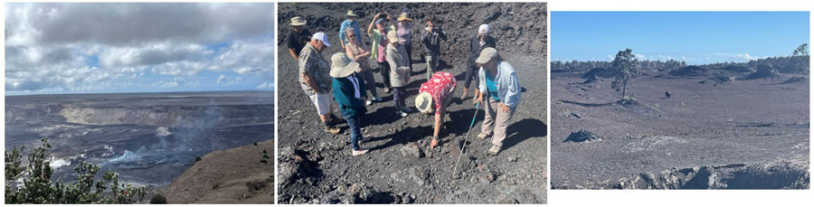 S&T Hawaii tour Kilauea lava fields