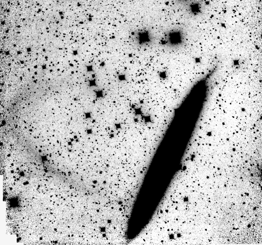 The Knife Edge Galaxy Throws Astronomers For a Loop Sky & Telescope