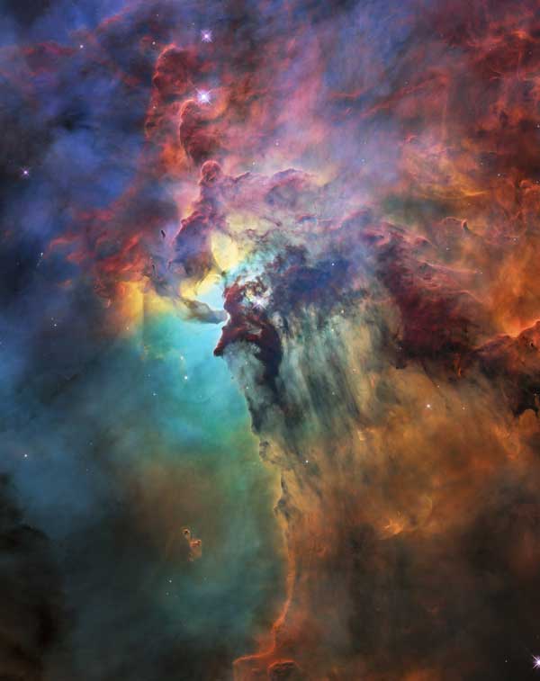 Lagoon Nebula, by Hubble