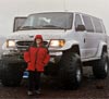 Jeep on the Landmannalaugar trip