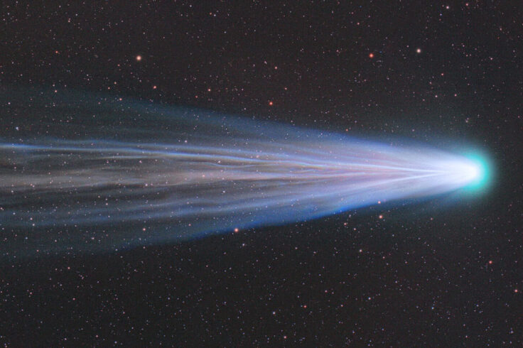 Comet Leonard on Dec. 24, 2021