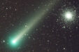 Comet Leonard meets M3