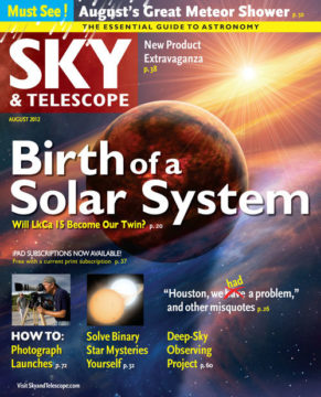 August 2012 issue of Sky & Telescope