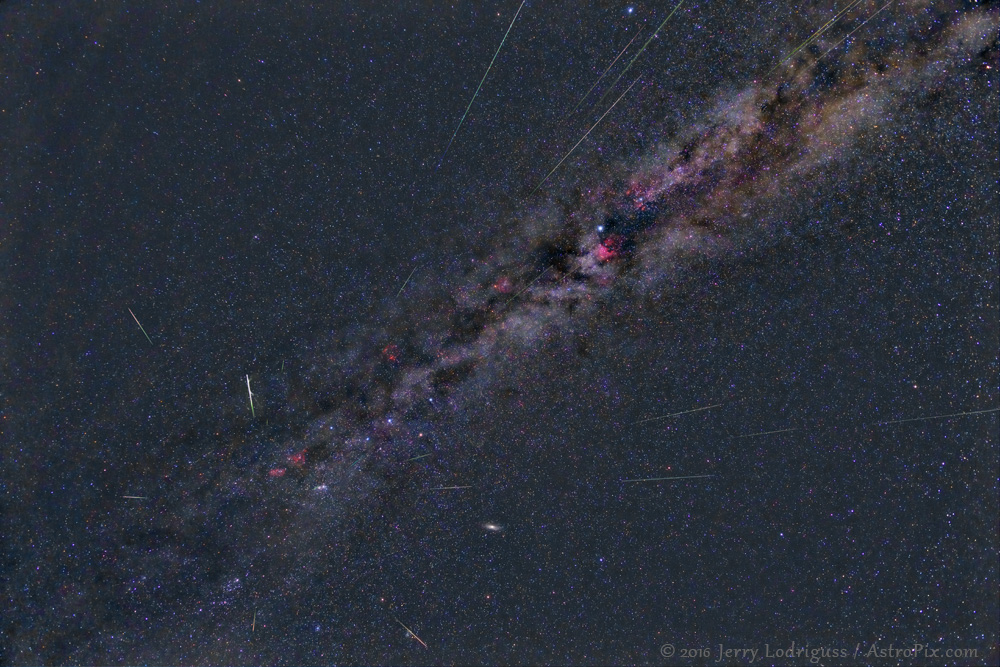 How to photograph a meteor shower: Perseid meteor against the Milky Way