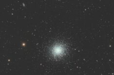 M13 - The Great Hercules Globular Cluster The Great Globular Cluster of Hercules<br /><em>Jon Greif / S&T Online Photo Gallery</em> 