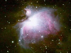 Another deep sky object to observe is the Orion Nebula, which is the brightest emission visible from midnothern latitudes.