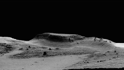 Martian Supervolcano Created Mysterious Rock Formation - Sky