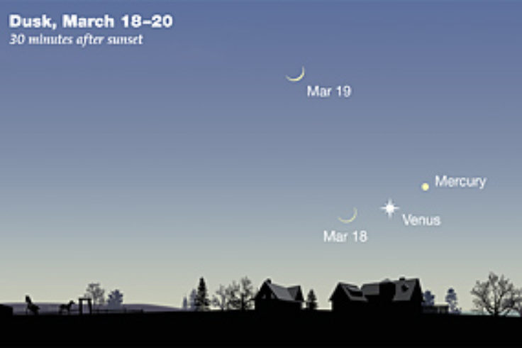 Mercury & Venus in March 2018 480p