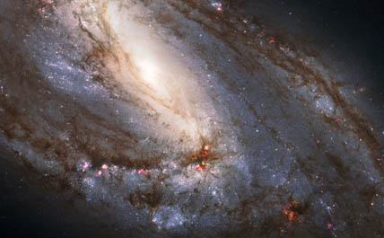 Spiral galaxy Messier 66