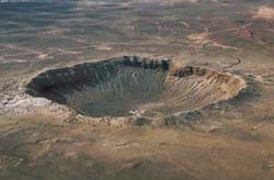 Meteor Crater in Arizona