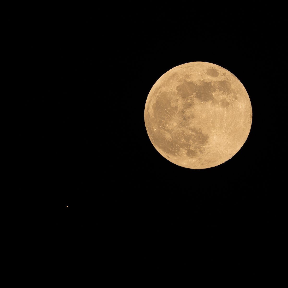 Cold Moon & Mars Sky & Telescope Sky & Telescope