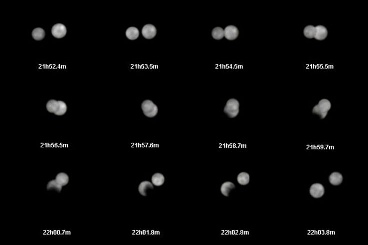 Europa eclipses then occults Io