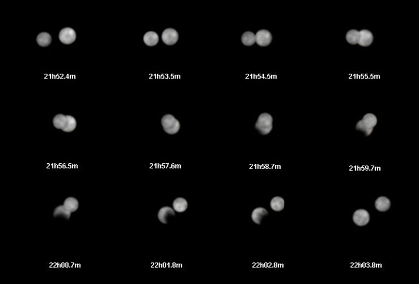 Europa eclipses then occults Io