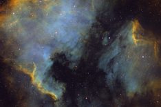 The North America and Pelican Nebula  