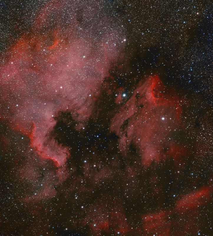 North American and Pelican Nebula | Jon Talbot - Sky & Telescope - Sky ...