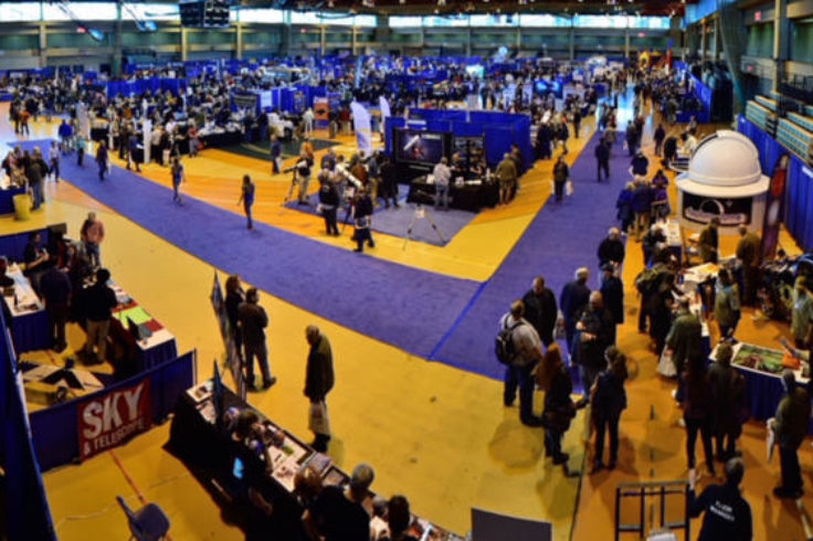 Panoramic image of NEAF 2017 show floor