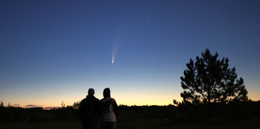 Comet NEOWISE in Minnesota