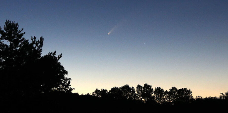 Comet NEOWISE from Duluth, Minnesota