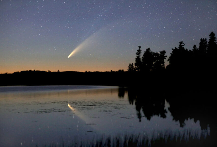 NEOWISE reflection