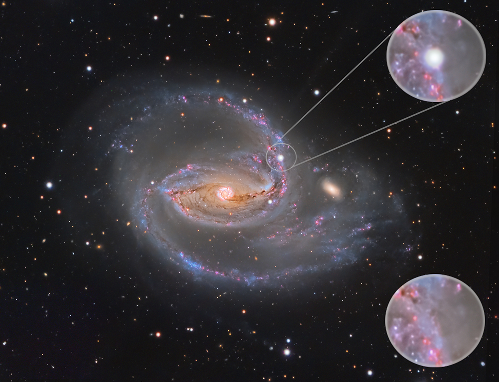 SuperNova in NGC 1097  