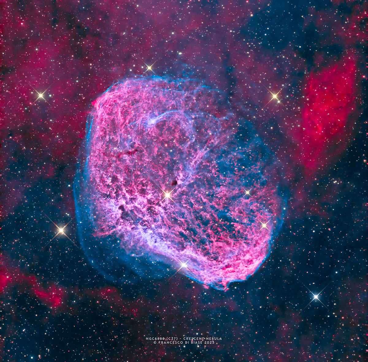 NGC 6888 - The Crescent Nebula  