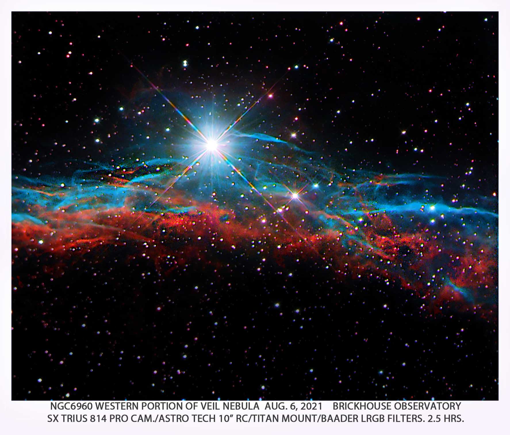 NGC 6960 Veil Nebula - Sky & Telescope - Sky & Telescope