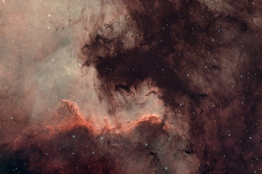 The North America Nebula (17 Hours of Exposure Time)  