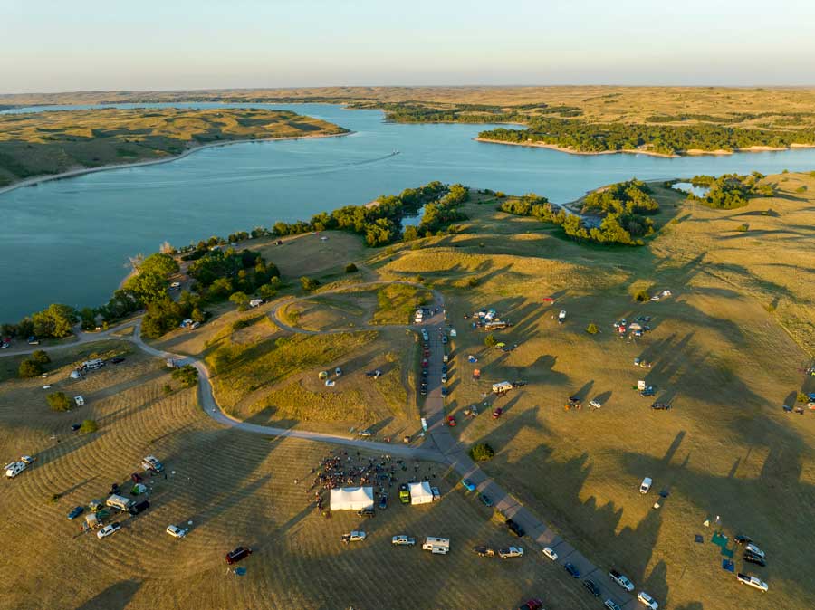 NSP2022 Panorama of Nebraska Star PArty site