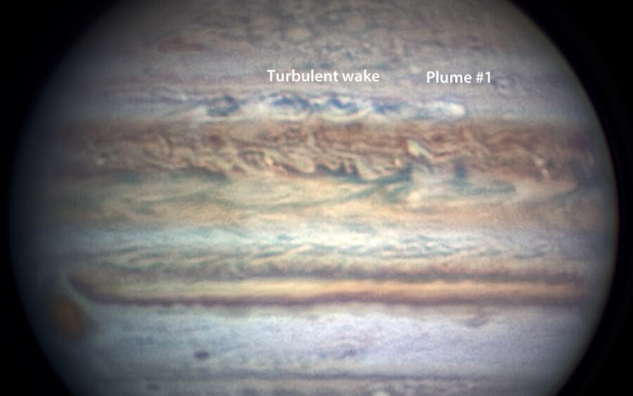 Jupiter's NTB Outbreak #1