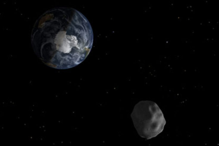 illo of a near-Earth asteroid