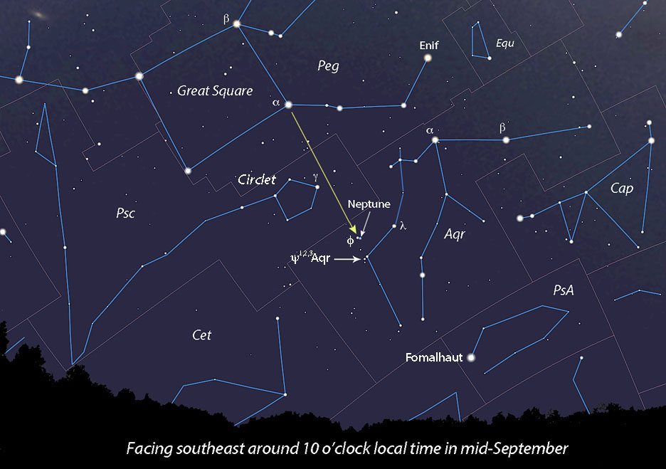 Observe Neptune as it Comes to Opposition - Sky & Telescope - Sky ...