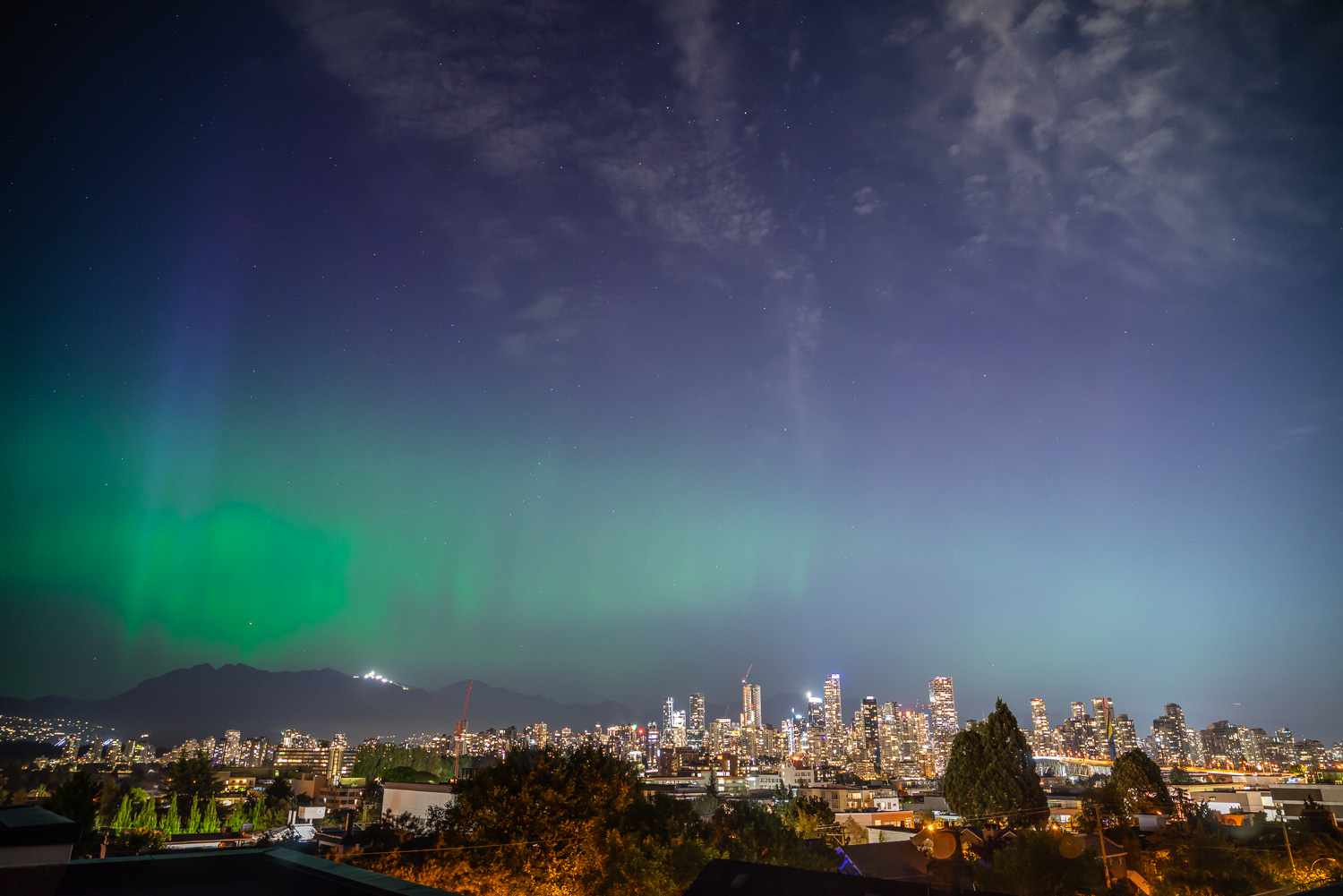 Northern Lights Over Vancouver Sky & Telescope Sky & Telescope