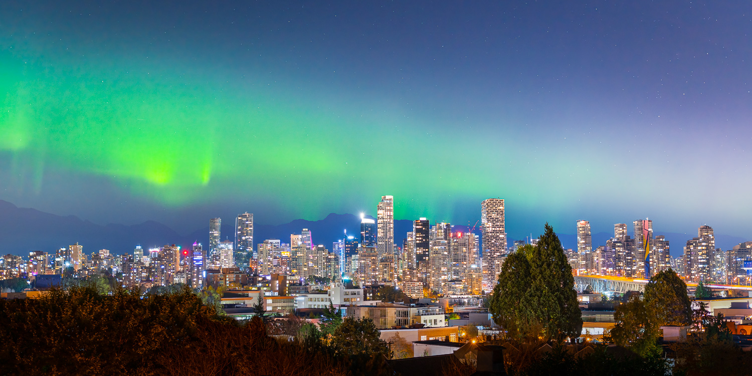 Northern Lights Vancouver 2024 Kaia Saloma