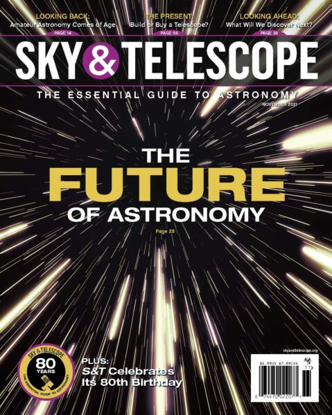 The cover of the November 2021 issue