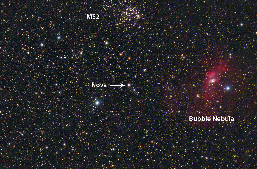 Bright Nova Erupts in Cassiopeia - Sky & Telescope - Sky & Telescope