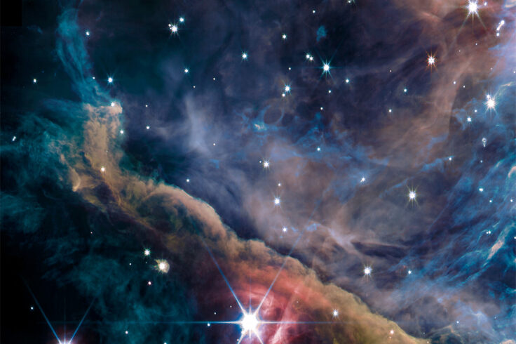 Orion Nebula by Webb