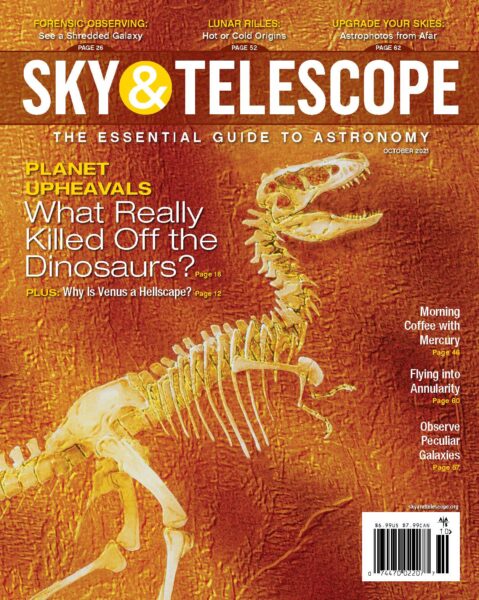 The cover of the October 2021 issue