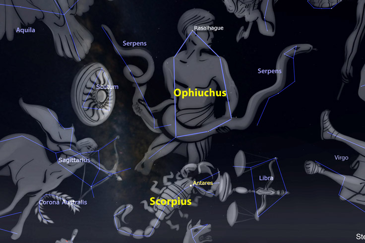 Ophiuchus and Scorpius