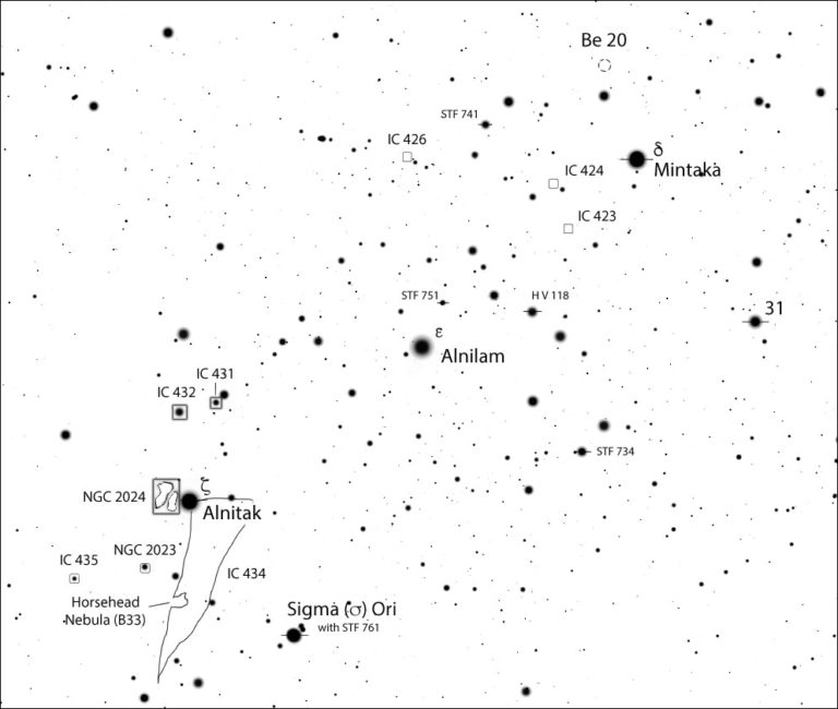 A Winter Night's Sojourn in Orion's Belt Sky & Telescope Sky