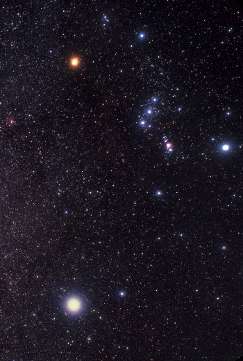 Orion and Sirius