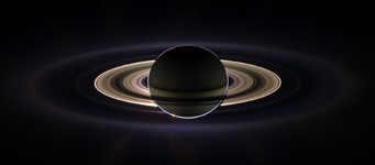 Saturn in shadow
