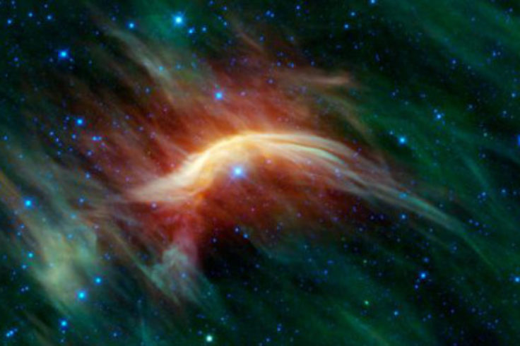 Zeta Ophiuchi's shock wave