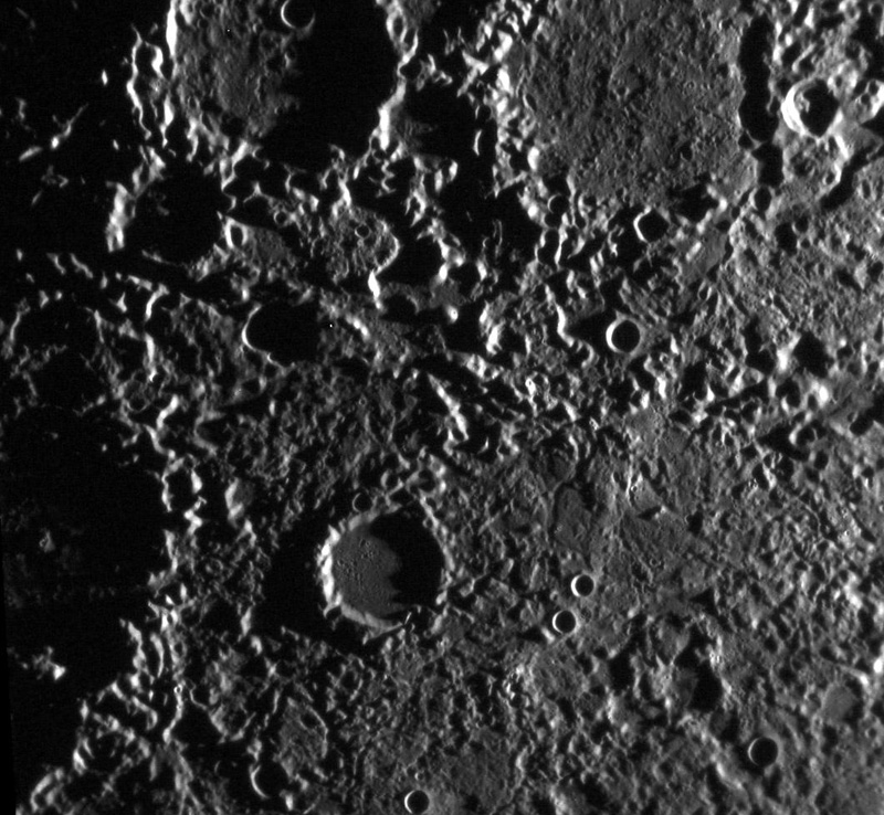 Chaotic terrain on Mercury