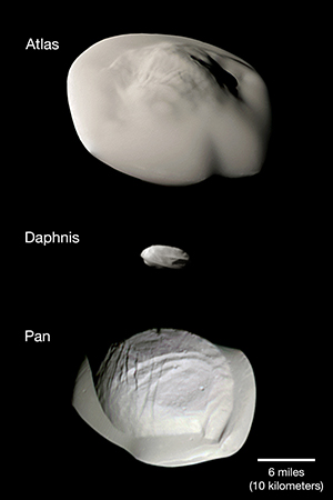 Saturn's small ring moons