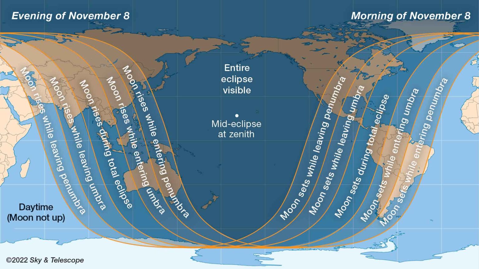 Election Eclipse — Last Total Lunar Eclipse till 2025 Sky & Telescope