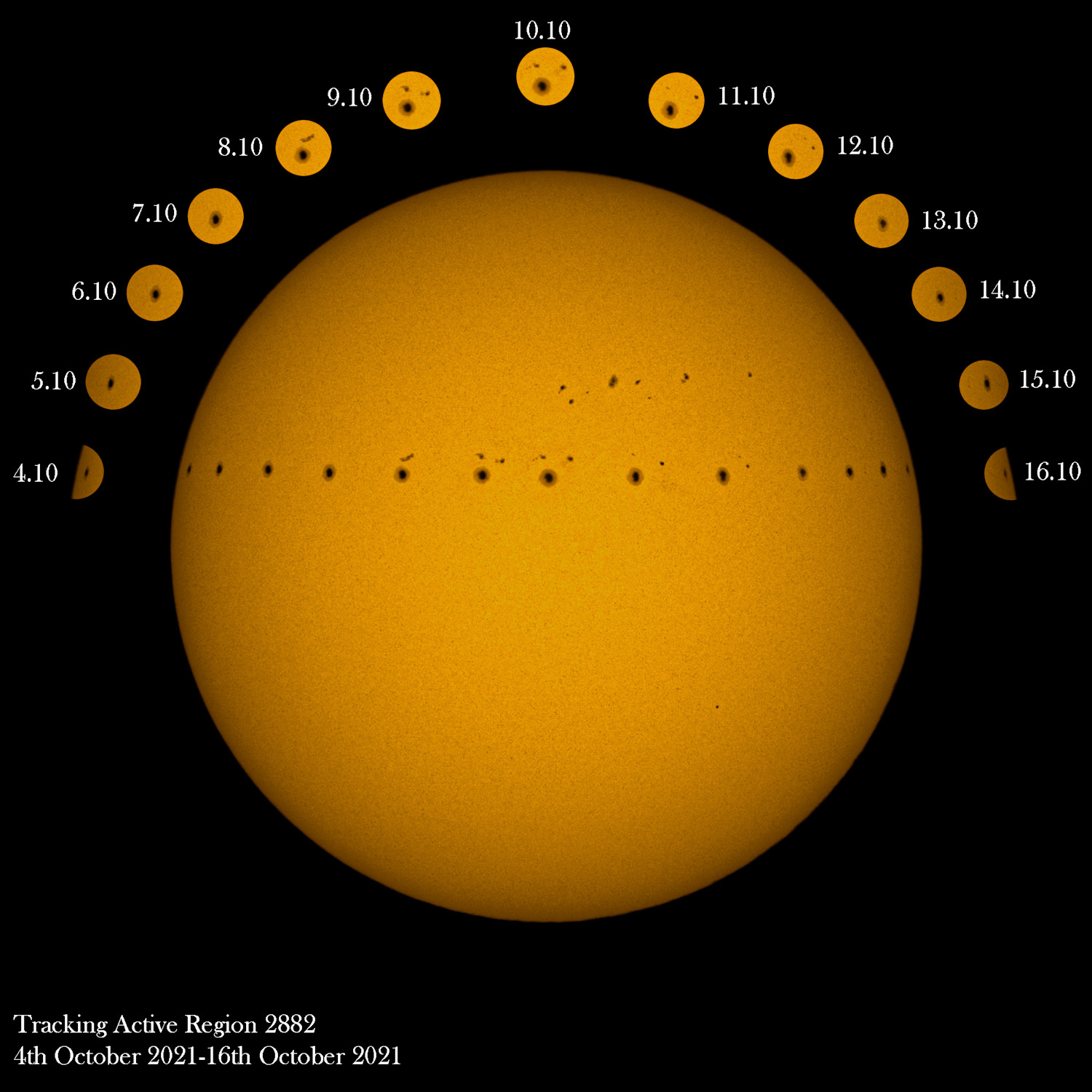 Tracking The Wow Sunspot Sky And Telescope Sky And Telescope 