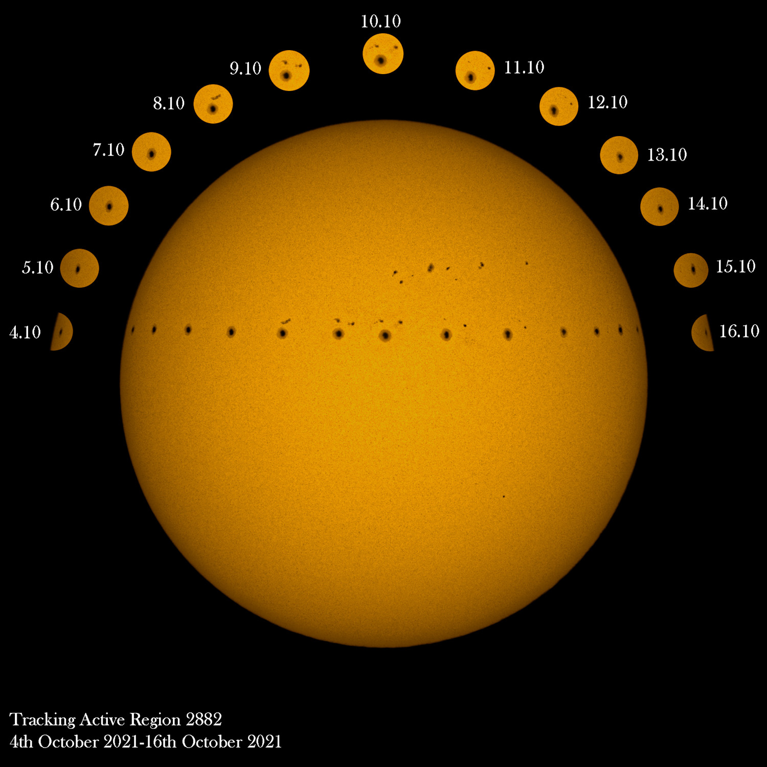 Tracking the "Wow" Sunspot Sky & Telescope Sky & Telescope