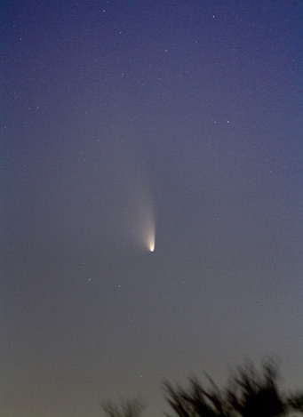 Comet PanSTARRS on March 17, 2013