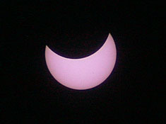 Partially Eclipsed Sun
