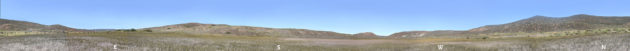 Patagonia viewing site panorama